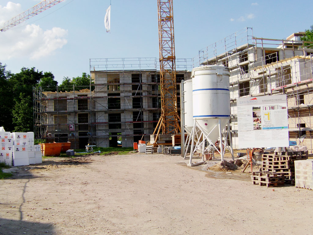 Baufortschritt Juni 2013