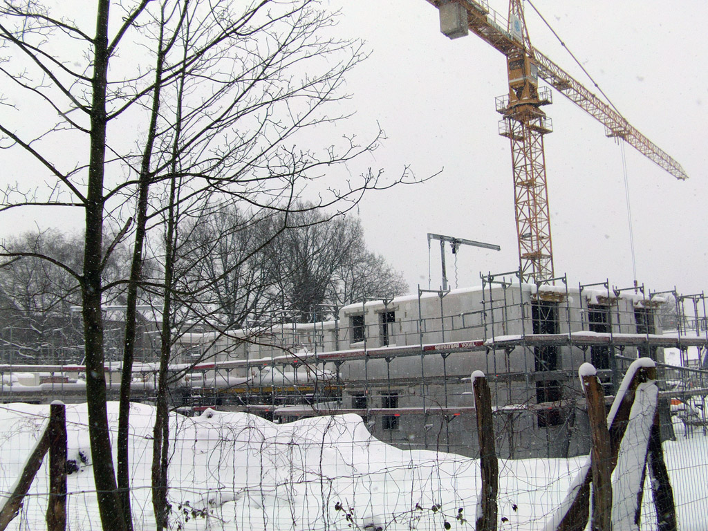 Baufortschritt März 2013