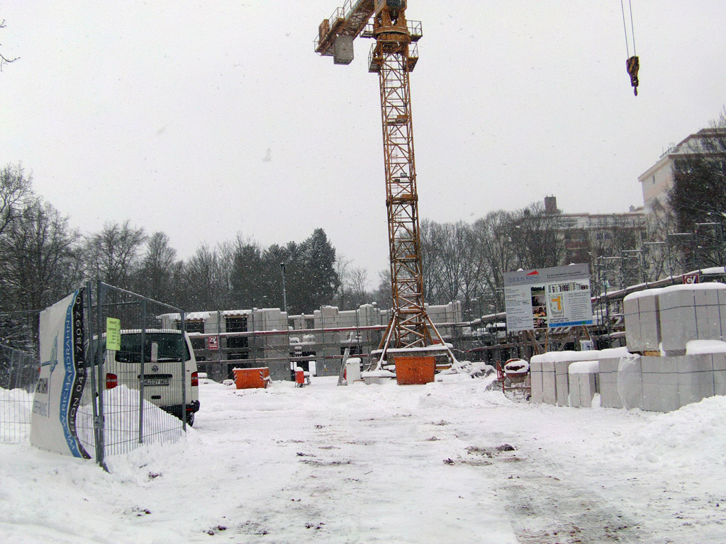 Baufortschritt März 2013