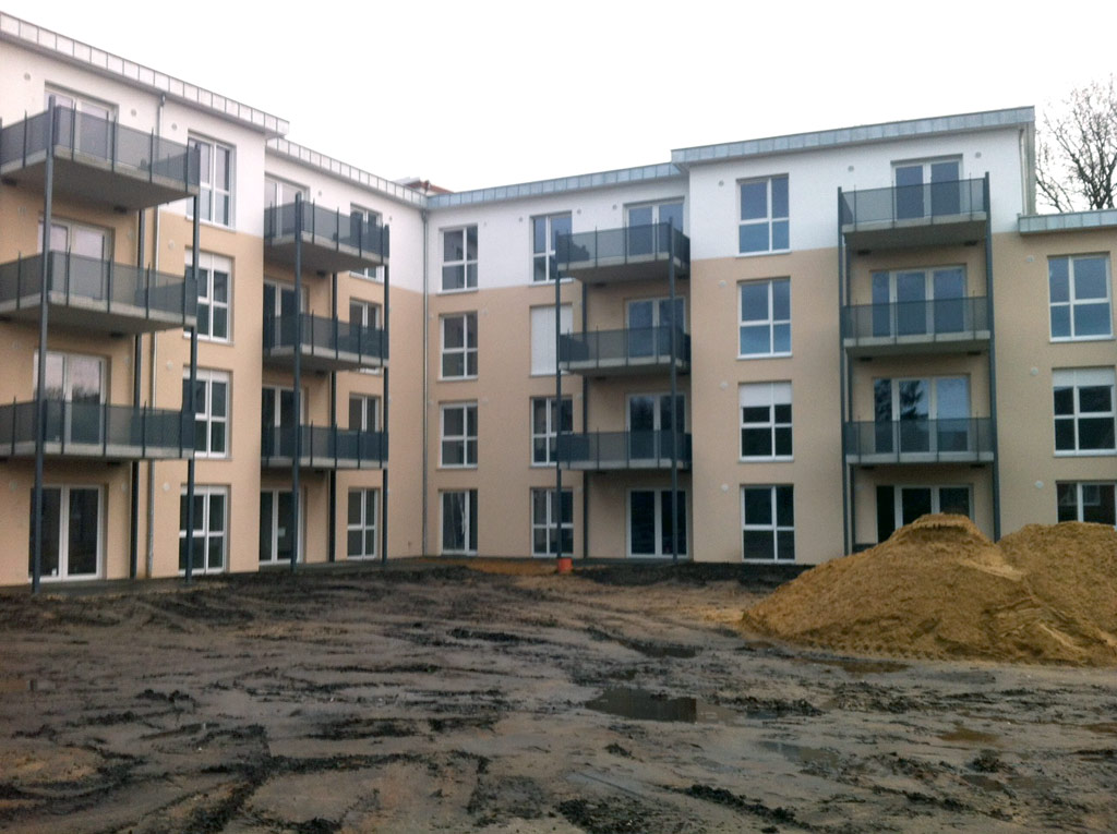 Ansicht vom Weg, November 2013